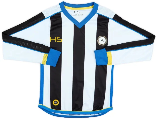 2015-16 Udinese Home L/S Shirt - 8/10 - (M.Boys)