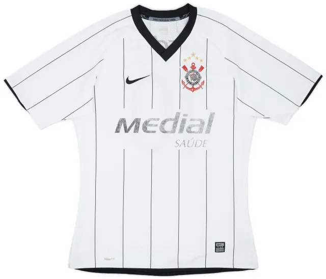 2008 Corinthians Home Shirt #10 - 5/10 - (L)