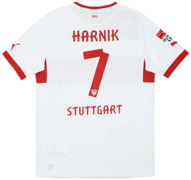 2012-13 Stuttgart Home Shirt Harnik #7 - 8/10 - (XL.Boys)