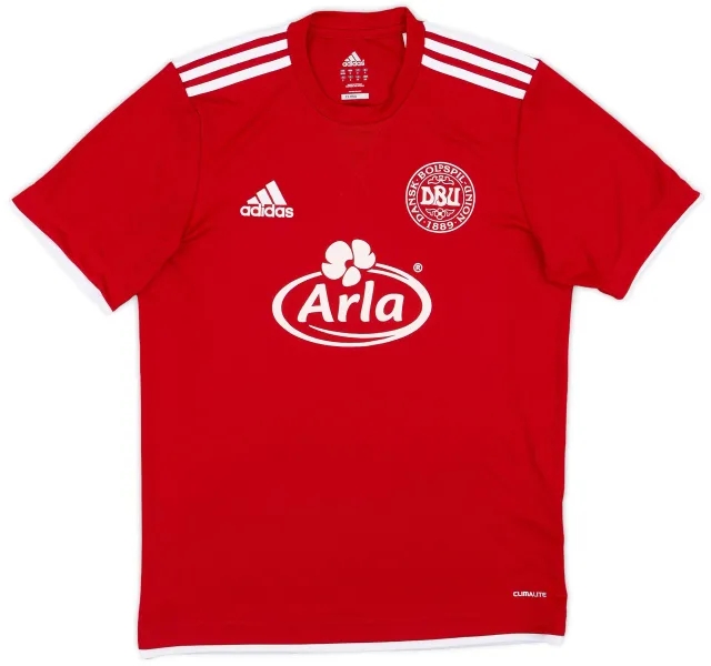 2010-11 Denmark adidas Training Shirt - 8/10 - (S)