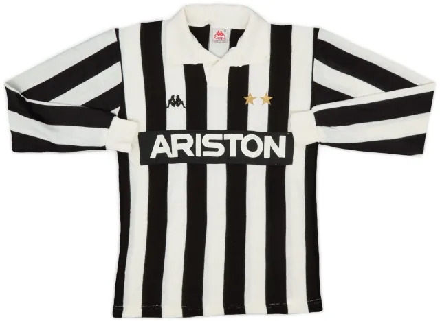 1982-83 Juventus Home L/S Shirt - 8/10 - (L.Boys)