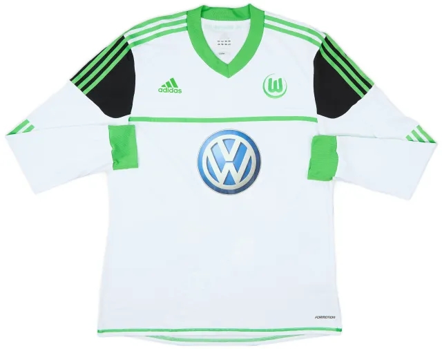 adidas Wolfsburg Mens LS Away Shirt 2012/13