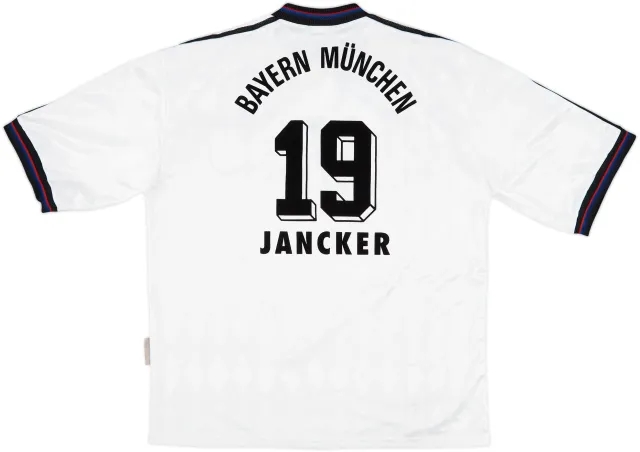 adidas Bayern Munich Mens SS Away Shirt 1996/98