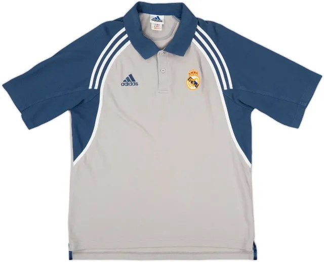 2002-03 Real Madrid adidas Polo Shirt - 8/10 - (L/XL)