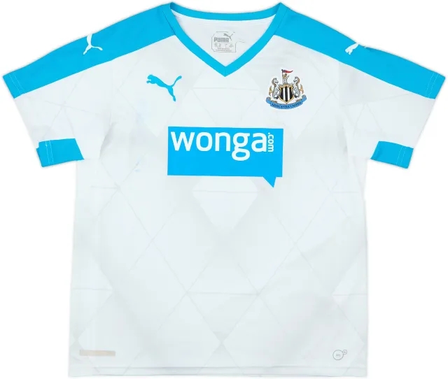 Puma Newcastle United Boys SS Away Shirt 2015/16