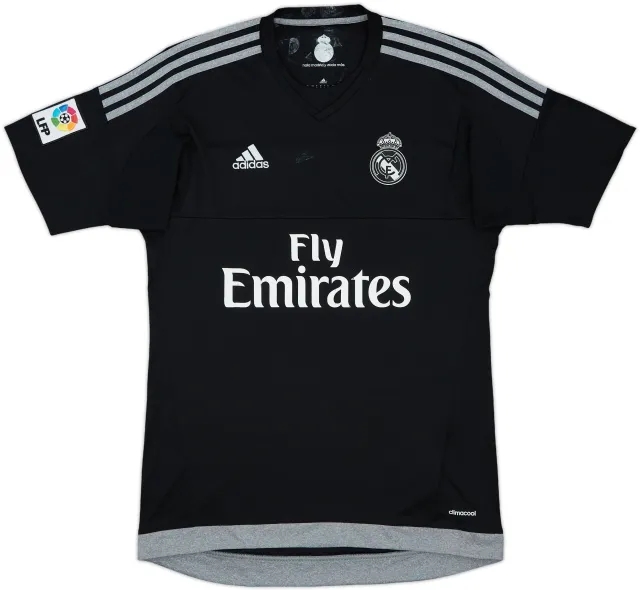 2015-16 Real Madrid GK S/S Shirt - 7/10 - (M)