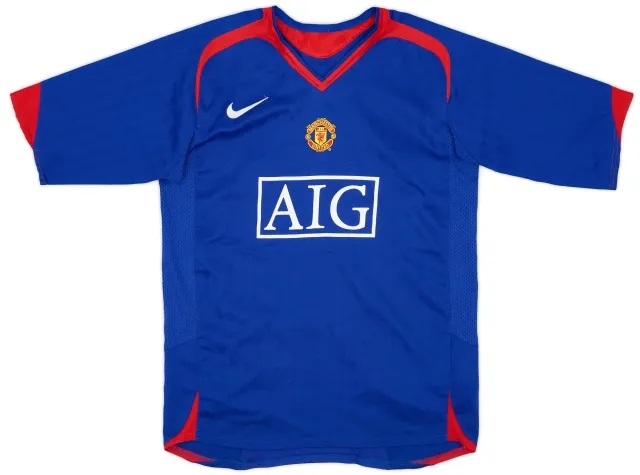 2006-08 Manchester United Third Shirt - 6/10 - (XL.Boys)