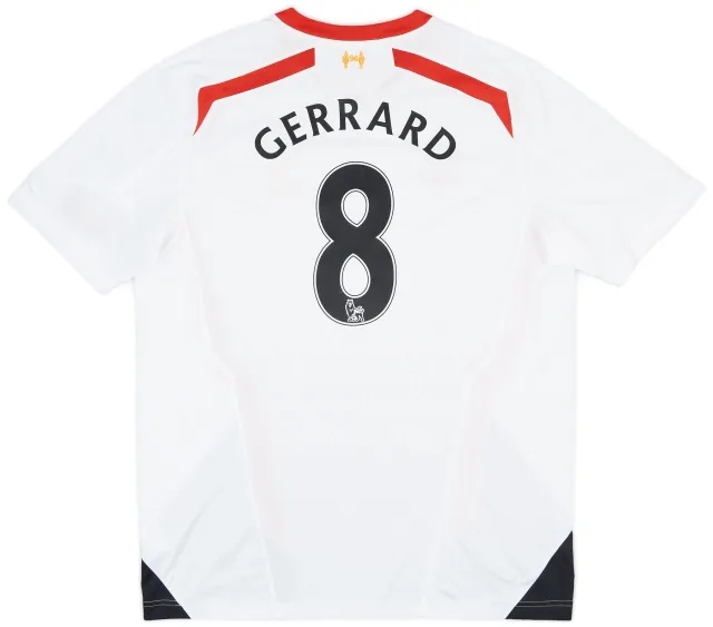 2013-14 Liverpool Away Shirt Gerrard #8 (XXL)
