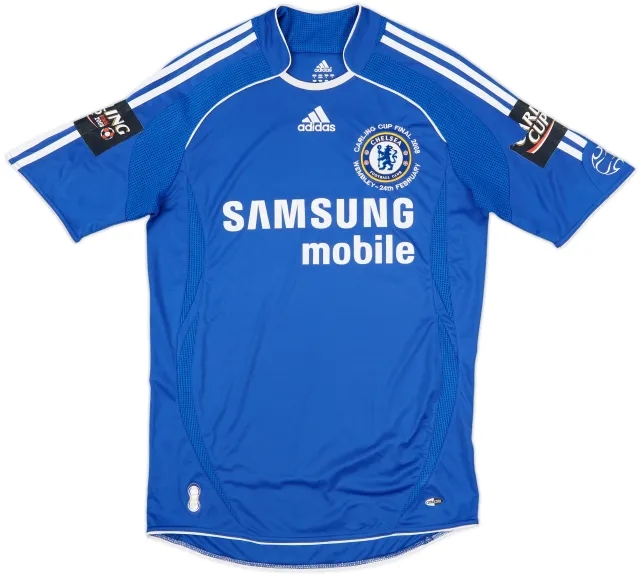 2006-08 Chelsea 'Carling Cup Final' Home Shirt - 5/10 - (S)