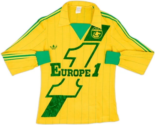 1981-82 Nantes Home L/S Shirt - 7/10 - (S)