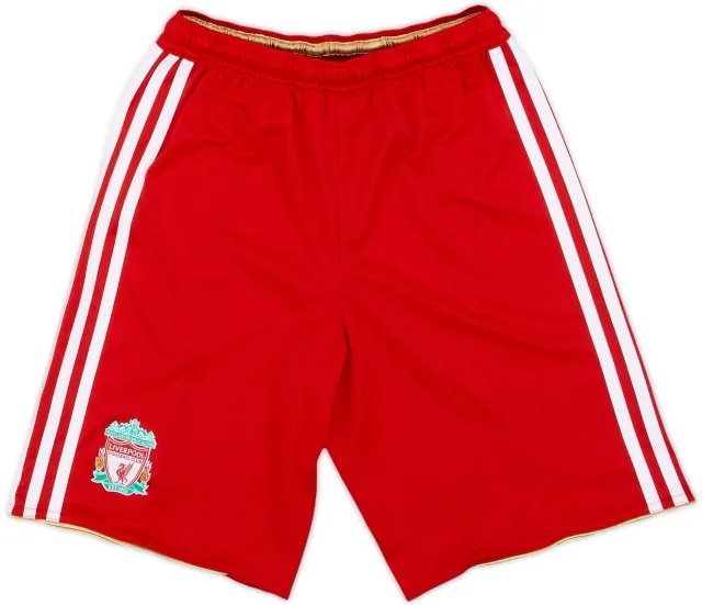 2010-12 Liverpool Home Shorts - 8/10 - (M.Boys)