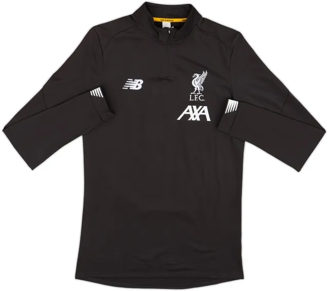 2019-20 Liverpool New Balance 1/4 Zip Sweat Top - 8/10 - (S)