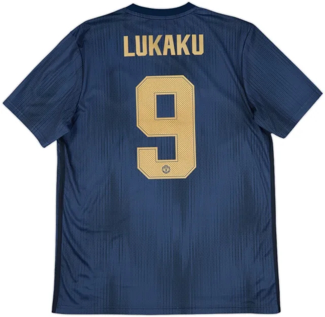 2018-19 Manchester United Third Shirt Lukaku #9 (L)