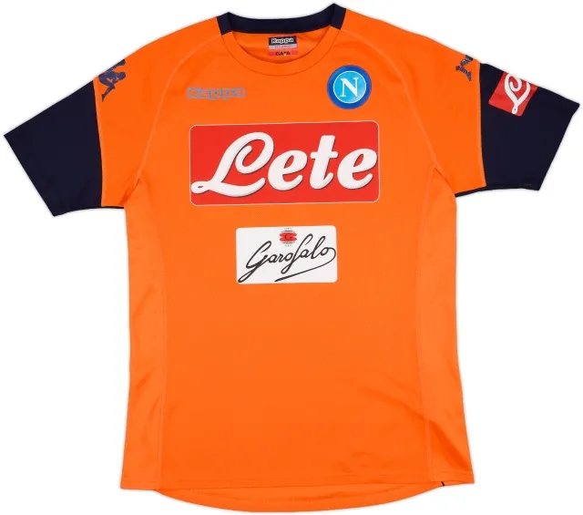 2017-18 Napoli Kappa Training Shirt - 4/10 - (XXL)
