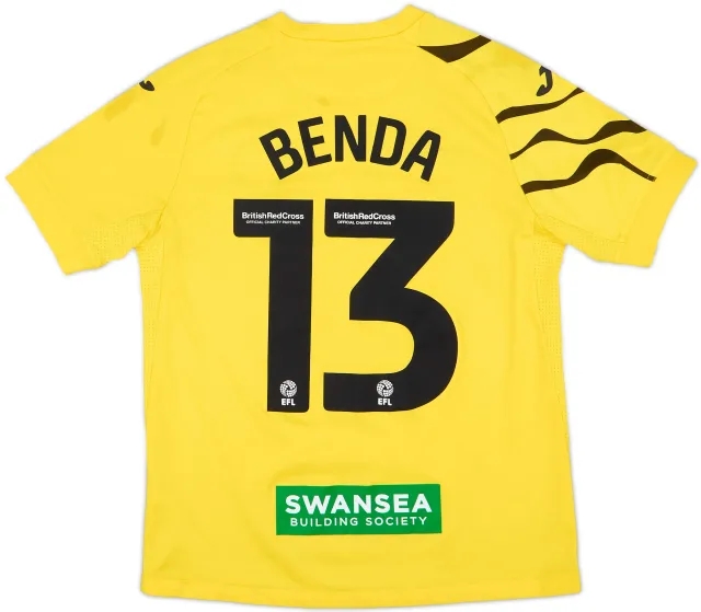 Joma Swansea City Boys SS Goalkeeper Home Shirt 2022/23