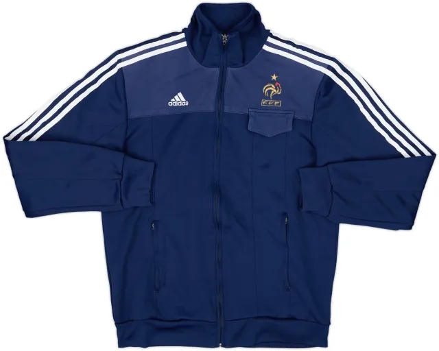 2007-08 France adidas Track Jacket - 7/10 - (XL)