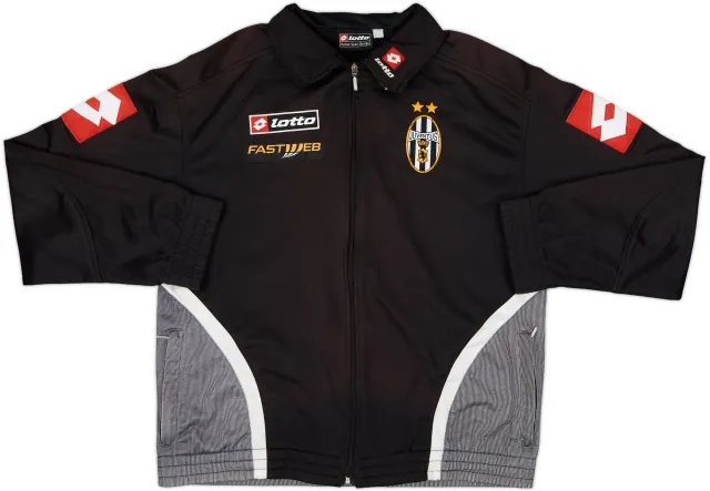 2001-02 Juventus Lotto Track Jacket - 8/10 - (M)