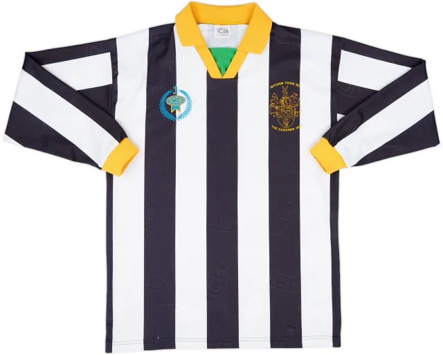 2000-02 Hitchin Town Third L/S Shirt - 7/10 - (M)