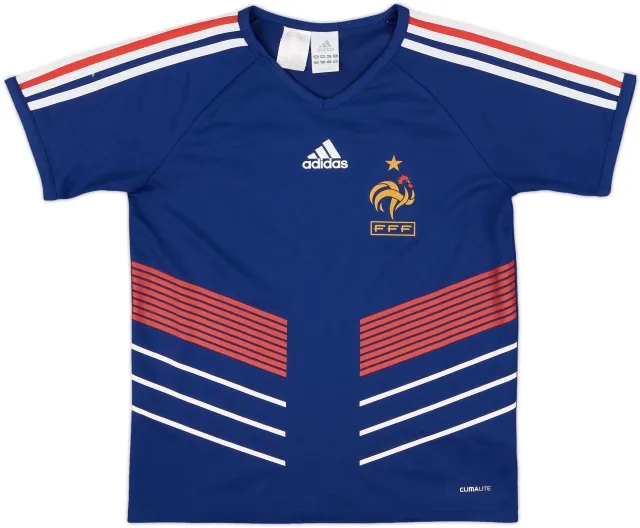 2009-10 France Basic Home Shirt - 7/10 - (L.Boys)