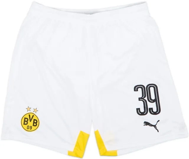 2015-16 Borussia Dortmund Player Issue GK Shorts #39 - 9/10 - (L)