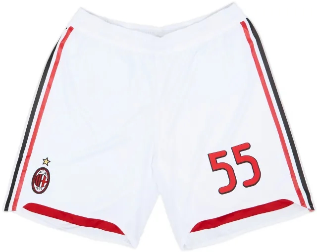 2009-10 AC Milan Player Issue Home Shorts #55 - 10/10 - (XL)