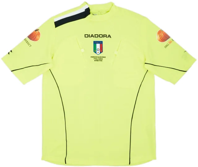 Diadora Italy Mens SS Home Shirt 2006