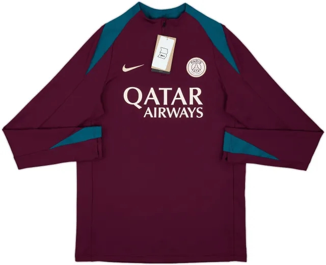 2024-25 Paris Saint-Germain Nike 1/4 Zip Drill Top (M)
