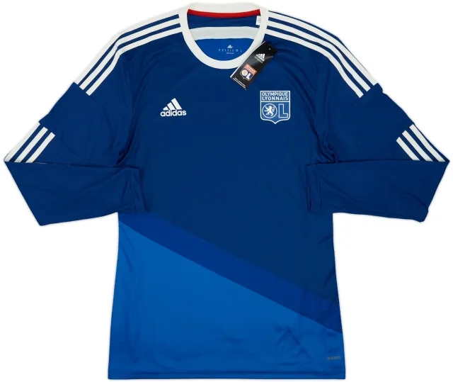 2014-15 Olympique Lyonnais Player Issue Away L/S Shirt (L)