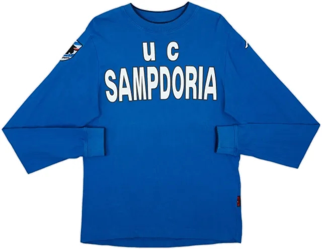 2005-06 Sampdoria Kappa Sweat Top - 7/10 - (S)