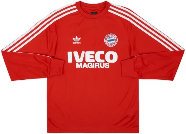 adidas Bayern Munich Mens LS Home Shirt 2007/08