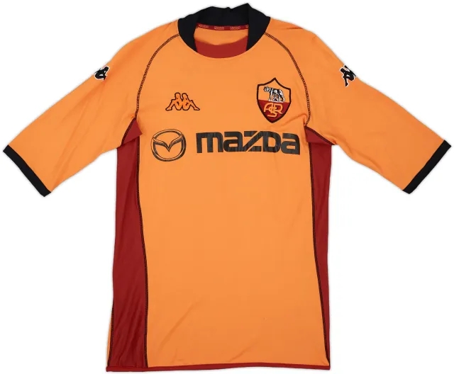 2002-03 Roma GK S/S Shirt - 7/10 - (L)