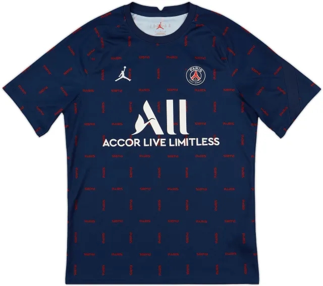 2021-22 Paris Saint-Germain Nike Training Shirt - 6/10 - (M)