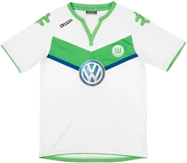 Kappa Wolfsburg Boys SS Home Shirt 2015/16