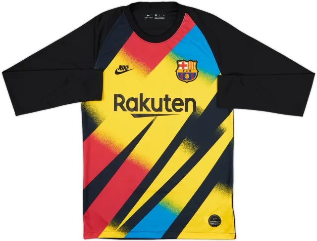 2019-20 Barcelona GK Shirt - 10/10 - (S)