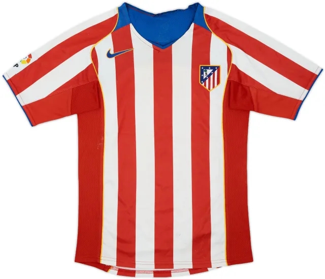 Nike Atlético Madrid Boys SS Home Shirt 2004/05