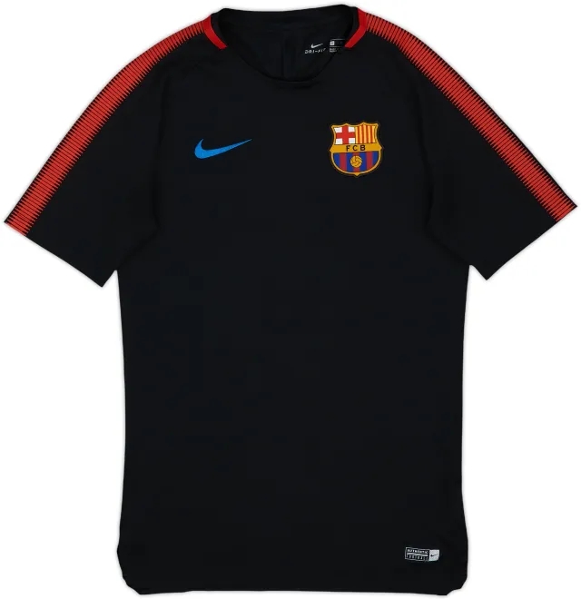 2017-18 Barcelona Nike Training Shirt - 10/10 - (S)