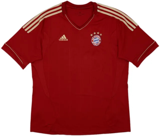 adidas Bayern Munich Mens SS Home Shirt 2011/13