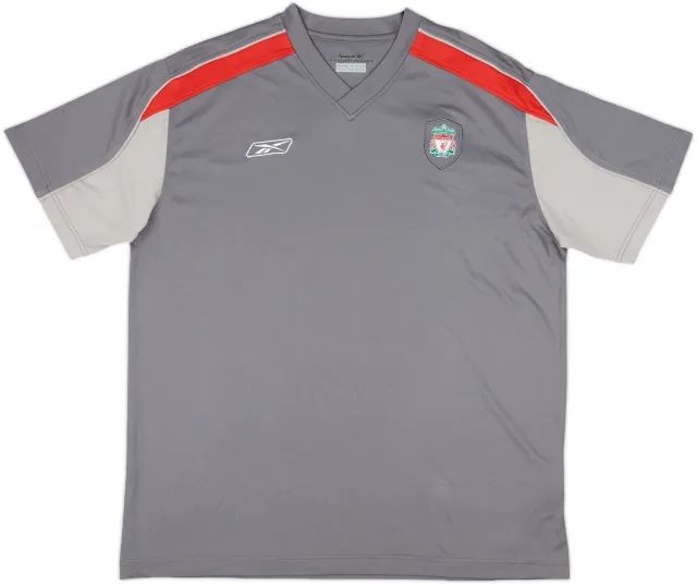 2004-05 Liverpool Reebok Training Shirt - 9/10 - (M)