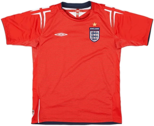 2004-06 England Away Shirt - 9/10 - (M.Boys)