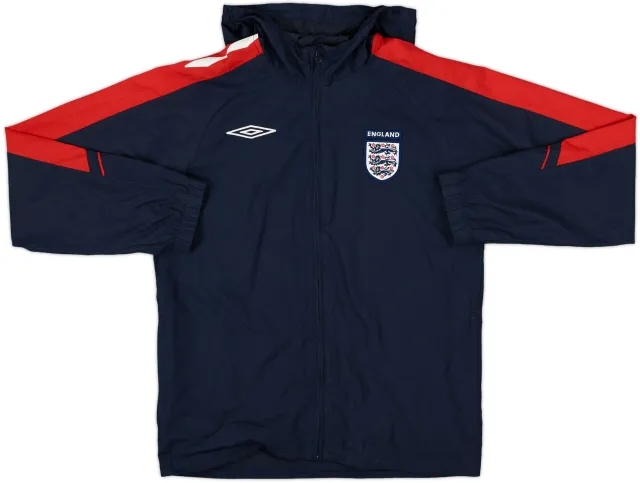 2004-05 England Umbro Hooded Rain Jacket - 8/10 - (S)