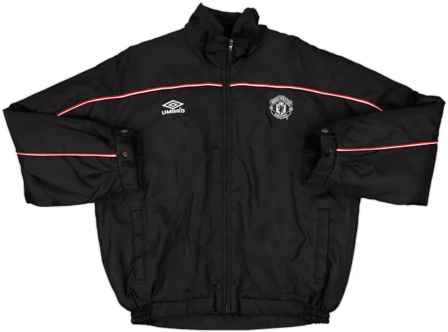 1998-00 Manchester United Umbro Track Jacket - 8/10 - (S)