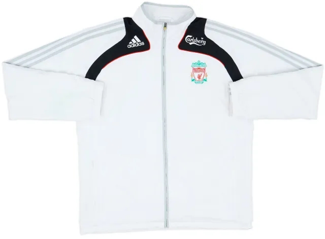 2008-09 Liverpool adidas Track Jacket - 5/10 - (L/XL)