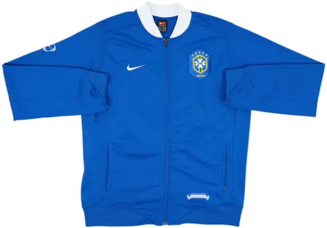 2006-07 Brazil Nike Track Jacket - 4/10 - (XL)