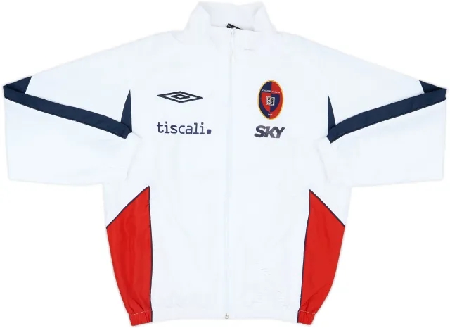2007-08 Cagliari Umbro Track Jacket - 8/10 - (S)
