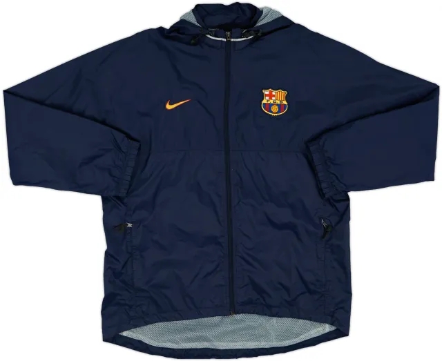 1999-00 Barcelona Nike Hooded Rain Jacket - 5/10 - (L)