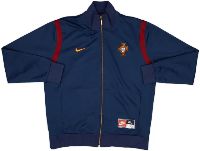 2008-09 Portugal 1998 Retro Nike Track Jacket - 8/10 - (XL)
