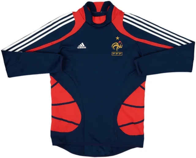 adidas France Mens SS Home Shirt 2008
