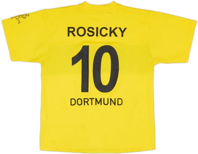 2002-03 Borussia Dortmund Home Shirt Rosicky #10 - 7/10 - (XL.Boys)