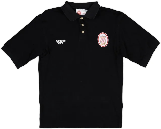 1998-99 Liverpool Reebok Polo Shirt - 9/10 - (XL.Boys)