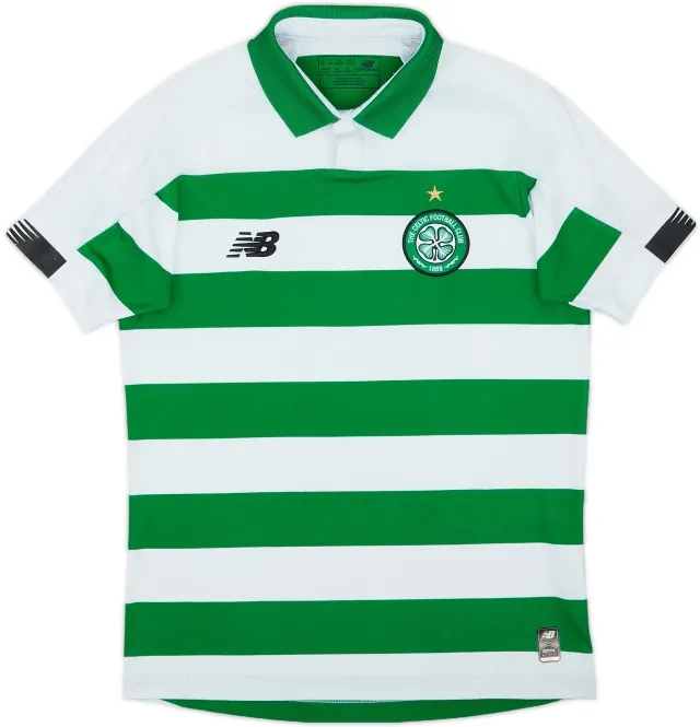NewBalance Celtic Boys SS Home Shirt 2019/20